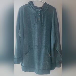 Size 2 Women's Greenish Teal Maurices Hoodie